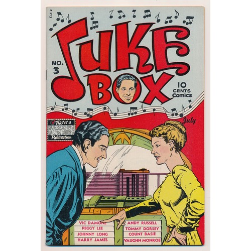 414 - Famous Funnies Publication Jukebox No3 1948 Comic is bagged & boarded in Mylar bag, VF/M.