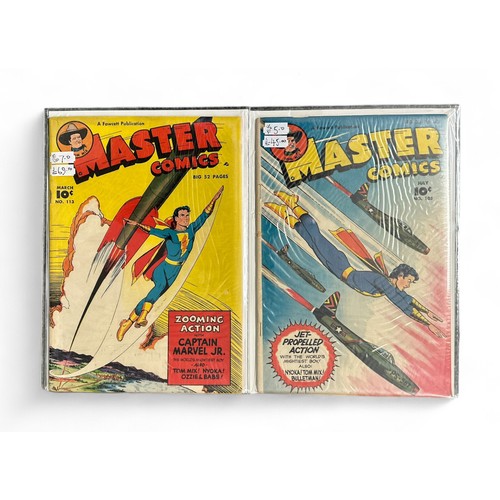 423 - Master Comics A Fawcett Publication 1949-1950 Both Comics are bagged & boarded, VG/F.