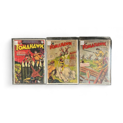 429 - DC Comics Tomahawk 1951-1956 Nos 2, 35, 39. All 3 comics are bagged & boarded in Mylar bags, UG.