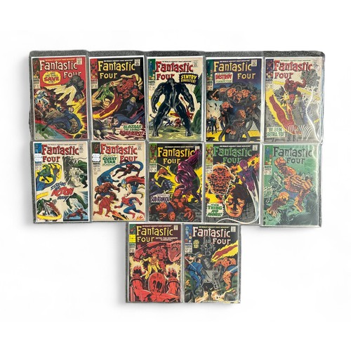 446 - Marvel Comics Fantastic Four 1967-1968 Nos 62, 63, 64, 68, 69, 71, 73, 76, 78, 79, 80, 81. All 12 co... 