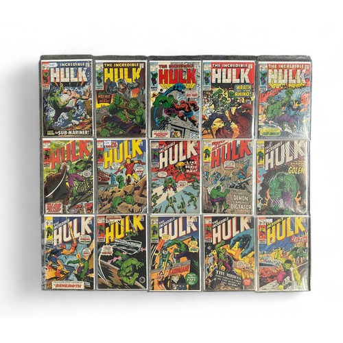 260 - Marvel Comics The Incredible Hulk 1969-1971 Nos 118, 119, 122, 124, 126, 129, 131, 132, 133, 134, 13... 