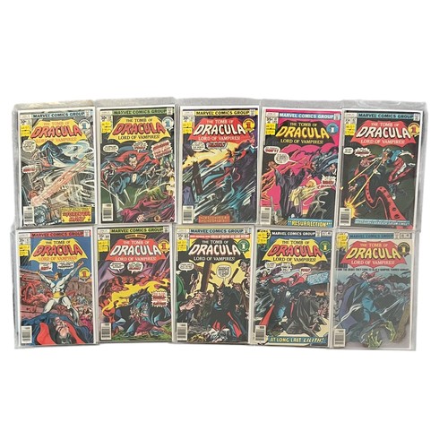 229 - Marvel Comics The Tomb Of Dracula 1977-1979 Nos 57, 59, 60, 61, 62, 63, 64, 65, 67, 68. All 10 comic... 