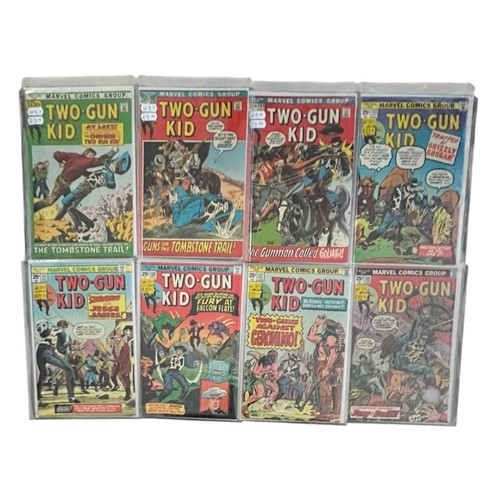 230 - Marvel Comics Two-Gun Kid 1971-1976 Nos 101, 103, 105, 123, 125, 126, 127, 128. All 8 comics are bag... 