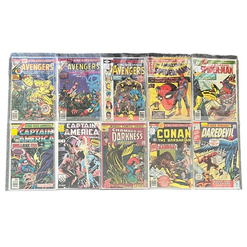 238 - Marvel Comics King Size Annuals and Specials including: The Avengers King Size Annuals No6 1976, No7... 