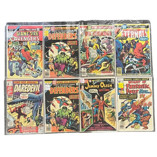 241 - Marvel Comics King Size Annuals to include: Giant Size Avengers No3 1975: Defenders king Size Annual... 