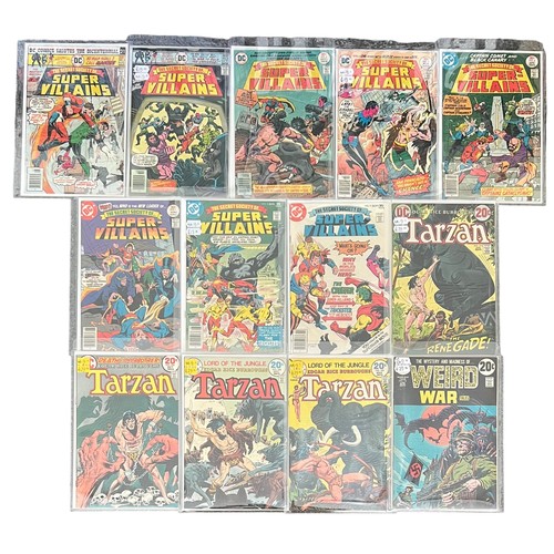 242 - Selection Of DC Comics titles to include: The Secret Society Of Super Villains 1970s Nos 2, 3, 4, 5,... 