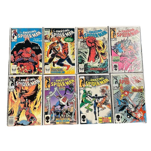 204 - Marvel Comics Spider-Man 1982-1985 Nos 234-236, 239-243, 245-251, 253, 261, 263, 266, 269. All 20 co... 