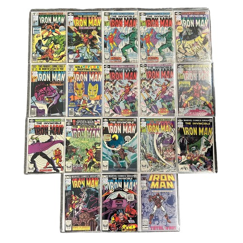 161 - Marvel Comics The Invincible Iron Man 1980-1987 Nos 133, 134, 136x2, 137, 138, 139, 140x2, 141, 146,... 