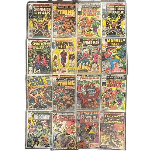 169 - Marvel Comics Annuals and Specials to include: Marvel Team Up Annual No2x2 1979, No5 1982: Marvel Ta... 