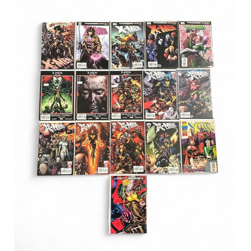 177 - Marvel Comics X-Men selection to include : X-Men Endangered Species 2007 Nos 200, 200 variant, 202, ... 