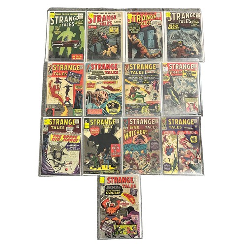 91 - Marvel Comics Strange Tales 1956-1965 Nos 45, 51, 65, 71, 122, 125, 128, 131, 132, 133, 134, 137, 13... 