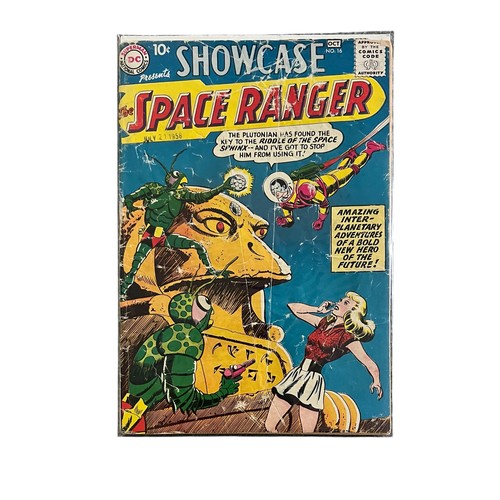 95 - DC Comics Showcase Presents Space Ranger 1958 No16. Comic is bagged & boarded in Mylar bag, UG.