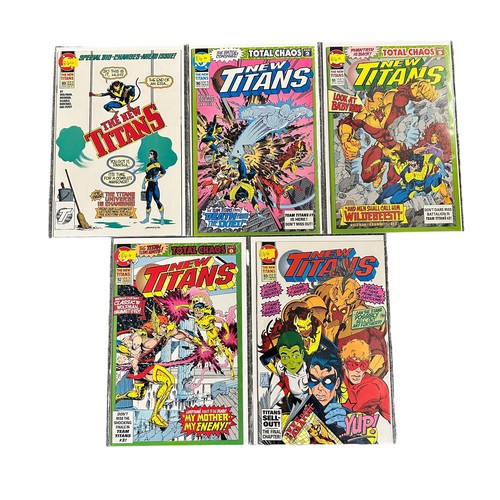 106 - DC Comics The New Titans 1991-1992 Nos 74-93. All 20 comics are bagged and boarded, VF/NM.