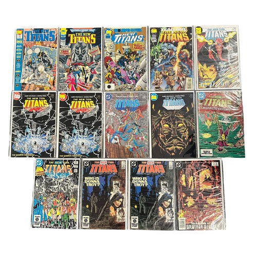 108 - DC Comics The New Teen Titans 1984 Nos 1, 2x2, 3, 5, 33, 36, 38x2, 84: The New Titans Annuals No5 19... 