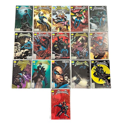 109 - DC Comics Nightwing 1996-1998 Nos 2, 3, 5-25: Nightwing Annual No1 1997: Nightwing 1st Solo series 1... 