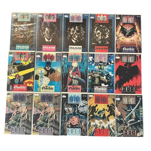 114 - Dc Comics Batman Legends Of The Dark Knight Canada 1989-1997 Nos 2-15, 17, 18, 21, 86-93. Note two N... 