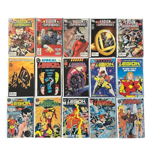 117 - DC Comics Legion Of Super Heroes 1985-1989 Nos 17, 42, 43, 52-62 Plus Legion Of Super Heroes Annuals... 