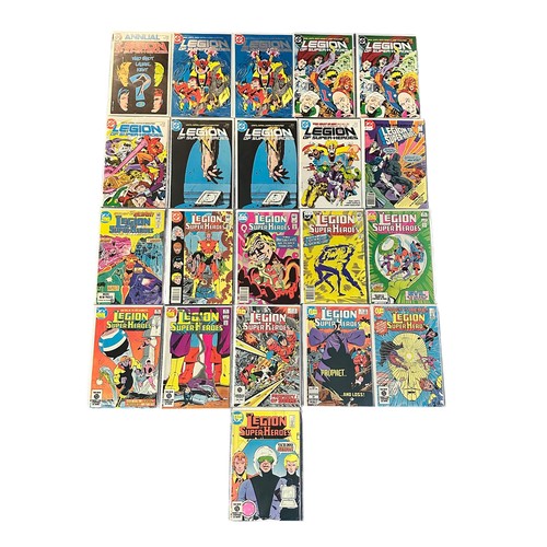 118 - DC Comics Legion Of Super Heroes 1984-1985 Nos 1x2, 2x2, 3, 4x2, 14. 1983-1984 Nos 272, 283, 296, 29... 