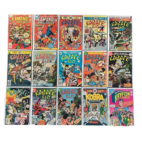 119 - DC Comics. Selection Of Titles to include: Kamandi 1970s Nos 49, 59. Karate Kid 1970s Nos 1-11. Kobr... 