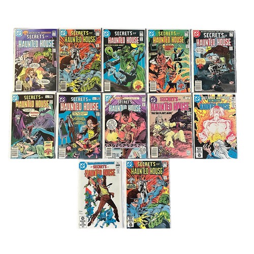 121 - DC Comics Secrets Of Haunted House 1979-1982 Nos 18-31, 33-41, 43, 45, 46. No35 is duplicated. All 2... 