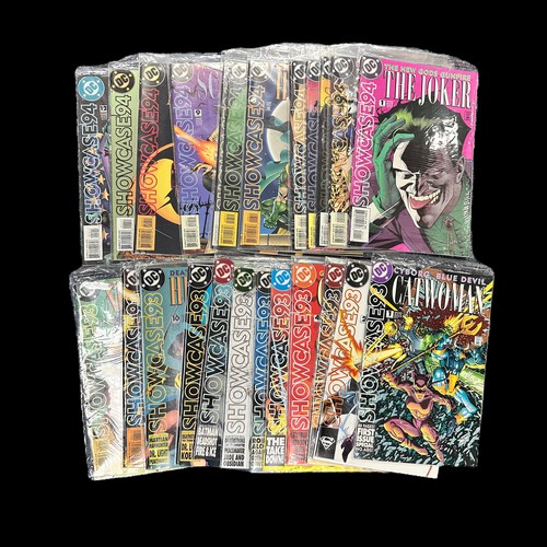 48 - 24 x DC Showcase Comics. DC Showcase 93 1-12 and DC Showcase 94 1-12 - two complete sets. Qty 24