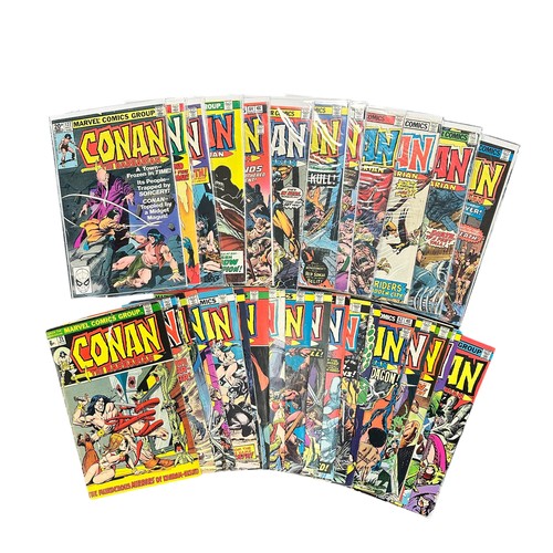 65 - 33x Conan The Barbarian Comics. Marvel Conan The Barbarian 33 different issues 25,35,43,44,46-55,57,... 