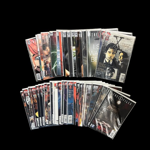 224 - X-Files x47 Issues. Issues all bagged and boarded, various titles. Qty 47