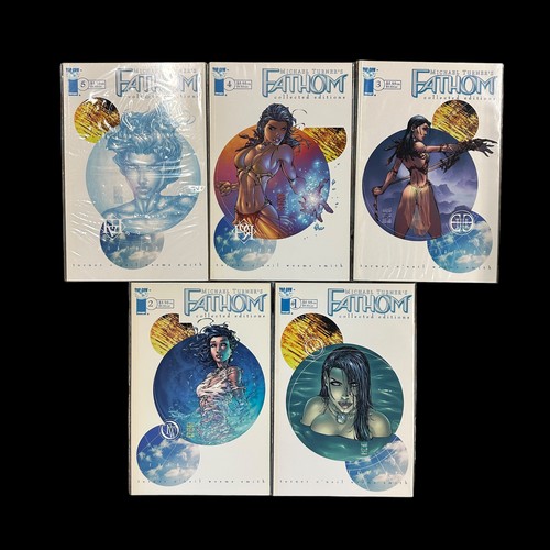 247 - 5x Fathom Comics. Fathom collected editions top cow productions 1-5. Qty 5