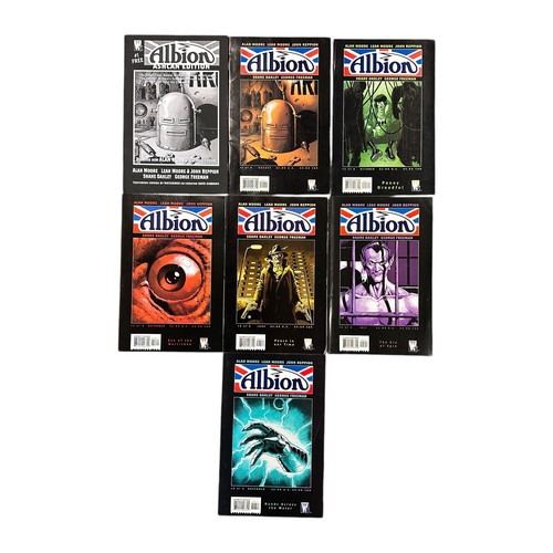 248 - 7x Albion Wildstorm Comics. Albion Wildstorm comics Alan Moore 7 issues, Ashcan edition and 1-6. Qty... 