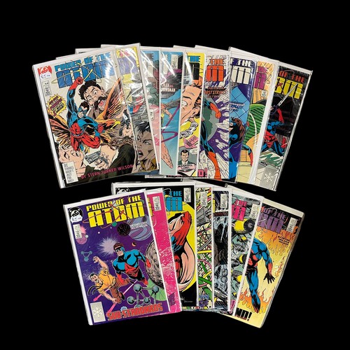 249 - DC Power of the Atom 17 different issues. Issues 1-5,7-18 bagged and boarded. Qty 17