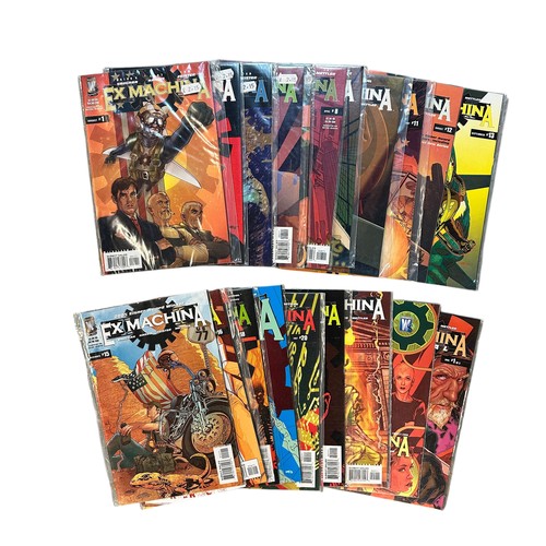 251 - 23x Ex Machina Comics. Ex Machina Wildstorm productions issues 1-5,8-24 and Special#1. Qty 23