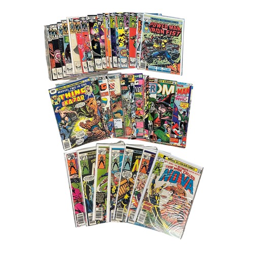 268 - 46x Marvel Bronze Age Comics. Marvel Bronze Age joblot 46 different issues, including Dazzler, Dared... 