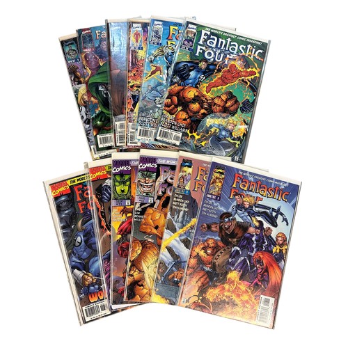 273 - 12x Series 2 Fantastic Four Comics. Fantastic Four series 2. Issues 1-6,8-13. Qty 12