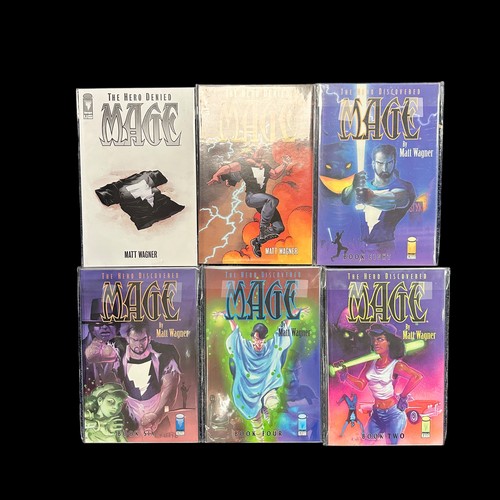 280 - 6x Mage Comics. Mage 1-8 and Hero Denied Mage 03 all high grade comics. Qty 6