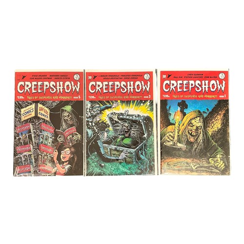 283 - Creepshow Issues 1,2,3,4 & 5. Bagged and boarded. Qty 5.