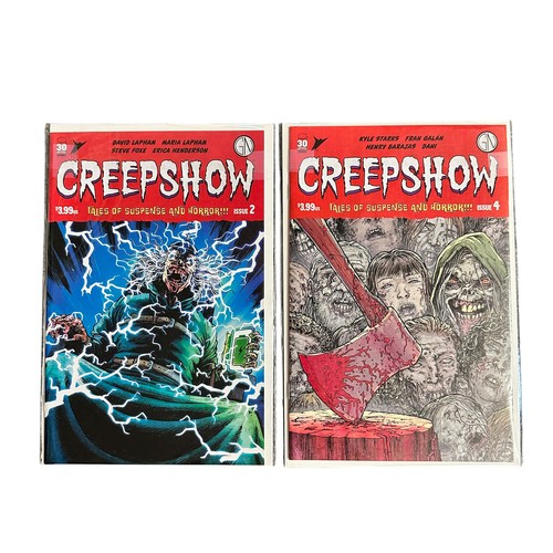 283 - Creepshow Issues 1,2,3,4 & 5. Bagged and boarded. Qty 5.