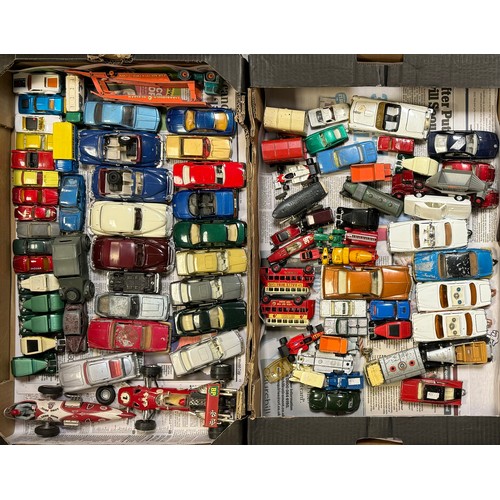 12 - 1950s onwards unboxed collection, range of Corgi, Dinky, Matchbox, etc., generally excellent to good... 