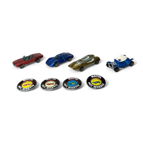 187 - Mattel Hot Wheels 1967 onwards redline collection, with Splittin Image, Custom Firebird, Hot Heap an... 