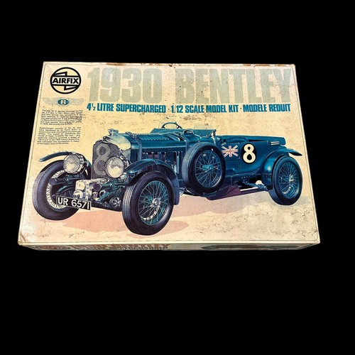 257 - Airfix 1/12th scale model kit 1930 Bentley 4.5 Litre Supercharged No. 20440-8, unmade and unpainted ... 