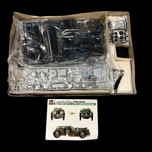 257 - Airfix 1/12th scale model kit 1930 Bentley 4.5 Litre Supercharged No. 20440-8, unmade and unpainted ... 