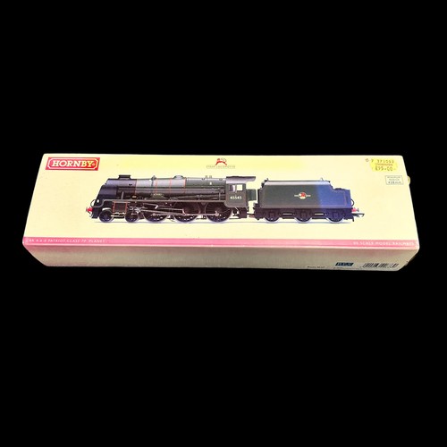 333 - Hornby DCC Ready BR green 45545 Planet 4-6-0 locomotive and tender No. R2633, generally excellent in... 