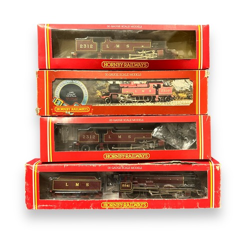 316 - Hornby LMS maroon locomotive collection, generally good plus in good or better boxes, with 5541 Duke... 