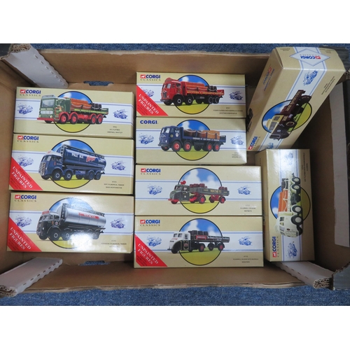 48 - Corgi brewery truck collection, generally excellent in excellent boxes, with range of brewery liveri... 