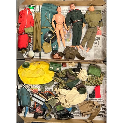 221 - 1960s onwards Palitoy Action Man collection, with plastic head/auburn hair/hard hands dressed in Rus... 