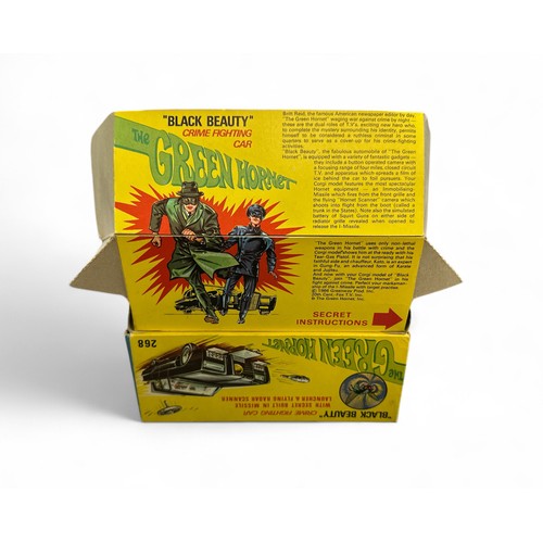 88 - Corgi The Green Hornet's Black Beauty No. 268, generally excellent in excellent box with inner plint... 