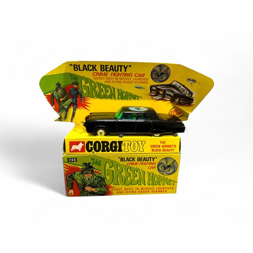 88 - Corgi The Green Hornet's Black Beauty No. 268, generally excellent in excellent box with inner plint... 