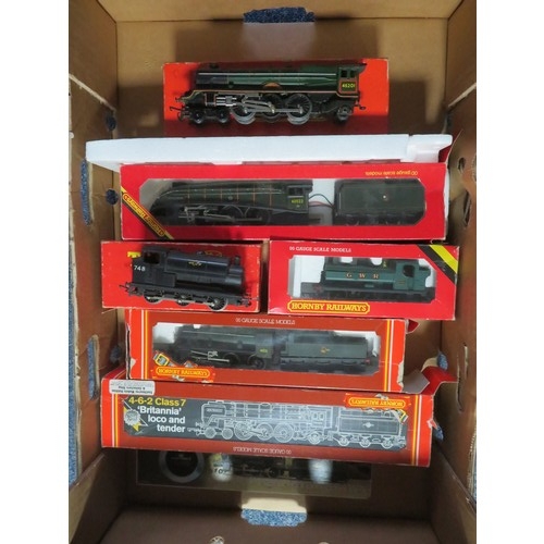 311 - Hornby locomotives collection, generally excellent to good plus in good or better boxes, with BR gre... 