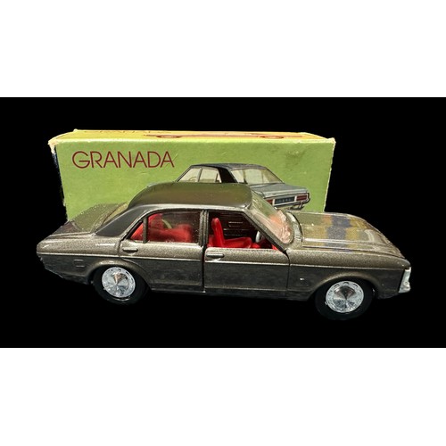 151 - Gama (Germany) 1/43rd scale Ford Consul GT Coupe red with black interior No. 996 and Granada Mk.I me... 