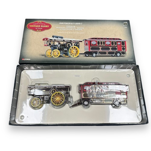 77A - Corgi Vintage Glory of Steam Fowler B6 Showmans Locomotive 