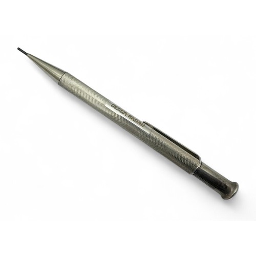 199 - A silver propelling pencil inscribed Decca Radar.